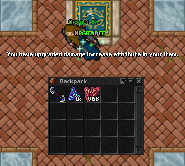 Upgrade stone usage
