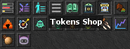 Tokens shop button