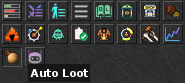 Auto loot button