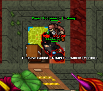 Catching boss step 1
