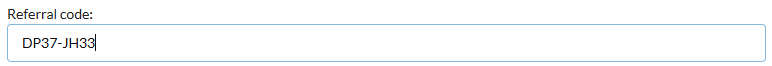 Referral key input